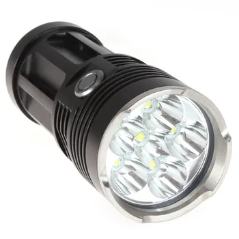 Prenosné Vodotesný, Baterka 3 Režimy Lampa Svetlo Nabíjateľná Batéria Silný Horák pre pešiu Turistiku, Camping, Lov