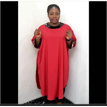 2020 Nových Afrických Voľné Dizajn Šifón Dlhý rukáv Dashiki Šaty Pre Lady Nové módne oblečenie pre ženy, Elegantné nadrozmerné Oblečenie