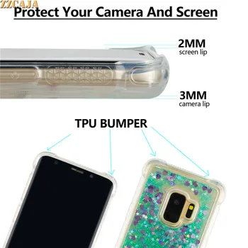Anti-Sklzu Shockproof Lesklé Quicksand Puzdro Pre Samsung Galaxy A7 A5 A3, A8, A6 Plus J2 Pro Grand Prime G530 Prípade Mäkké Jasné Kryt