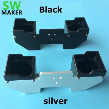 SWMAKER Ultimaker 2 3D tlačiarne diely ventilátor do potrubia Chimérou dual 2 do 2 zásuvky hotend lisovania hlavu ventilátora prietok sprievodca potrubia/kryt