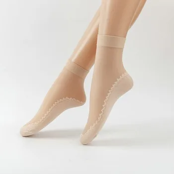 Letné dámske Ponožky Non-slip Bežné Ponožky Jedna Veľkosť Ponožky pre Ženy, Ľahké A Pohodlné Koži-priateľský, Oblečenie, Doplnky