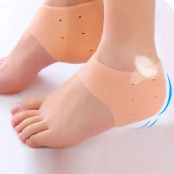 Silikónové Chránič Päty Zmierňuje Nohy Podpätky Bolesť Anti-krakovania Nohy Kryt G6KE
