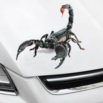 Trojrozmerný Auto Spider Gecko Zvierat Auto Samolepky Simulácia Auto Chvost Nálepky Realistické Úprava Nálepky