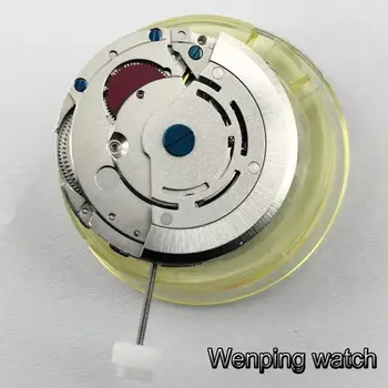 Parnis pánske hodinky auta GMT široký dátum / úzke dátum ázia MingZhu DG3804 automatický mechanický pohyb 409