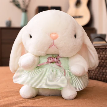 Kawaii Bunny Plyšové Hračky Mäkké Dlhé Uši Králik Plyšáka Vankúš Roztomilý Vrhu Baby Doll Narodeniny, Valentín Darčeky Pre Deti