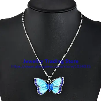 Veľkoobchod Motýľ Crystal & Drahokamu Šperky Veľkoobchod Náhrdelníky & Prívesky, Kameň, Zlato, Ženy Náhrdelník xl17062721