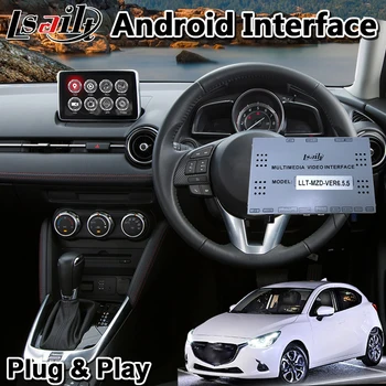 Lsailt Android Multimediálne Video Rozhranie pre Mazda 2 MZD Systému na roky-2020 Model Auta GPS Navigácie pre Mazda2