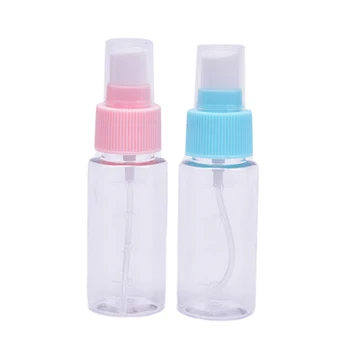 7pcs/Set Prázdne Cestovné Mini make-up, Kozmetické Krém na Tvár Hrniec Fľaše, Plastové Transparentné tvoria Kontajner na Fľaše