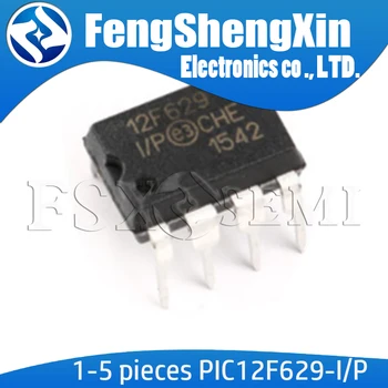 1-5 KS PIC12F629-I/P PIC12F629 12F629 DIP-8,8-Pin FLASH 8-Bitové Mikroprocesory CMOS