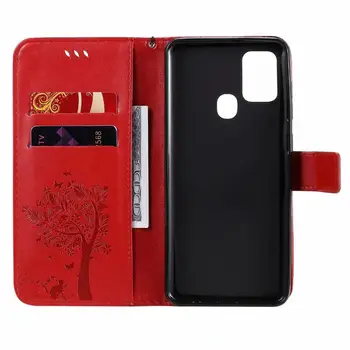Flip Peňaženky, Kožené puzdro pre Samsung Galaxy S6 S7 Okraji S8 S9 S10 Plus S20 Ultra A01 A11 A21 A31 A41 A51 A71 A81 A91 Kryt