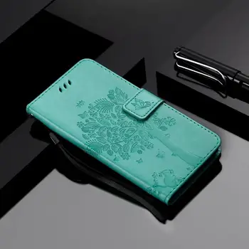 Flip Peňaženky, Kožené puzdro pre Samsung Galaxy S6 S7 Okraji S8 S9 S10 Plus S20 Ultra A01 A11 A21 A31 A41 A51 A71 A81 A91 Kryt