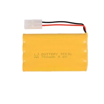 9.6 V 700mAh Nabíjateľné NI-CD Batérie AA 9.6 V Bateria pre RC loď model hračka auto RC Elektrické hračky vysokej kvality NICD Batérie