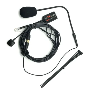 Prst PTT 6 Pin Posilniť Mikrofón Reproduktor pre Yaesu FT-7800 FT-8800 FT-8900 FT-1802 FT-1807 FTM-350 FT7800 FT8900 autorádia