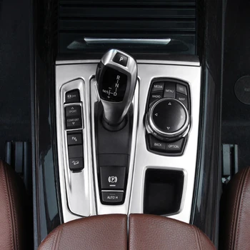 Auto Vnútorné Radenia Klimatizácia CD Panel Dverí, lakťová opierka Kryt Výbava Nálepky, Auto Doplnky pre BMW X5 X6 F15 F16 Auto Styling