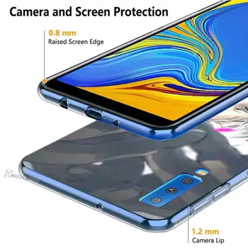 Zasľúbenej krajiny nekrajiny pre Samsung Galaxy A8 A9 Star A750 A7 A6 A5 A3 Plus 2018 2017 2016 Transparentné Telefón Prípade Mäkké Pokrytie