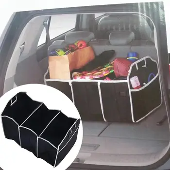 Textílie Skladacie Hračky Úložný Box Bin Auto Truck Batožinového Priestoru Miestnosti Organizér Taška