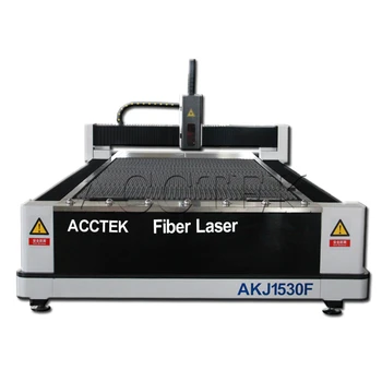 Jinan AccTek fiber laser cutter / fázovým laserom kov rezací stroj / 3d laserové rezanie stroj agent cenu