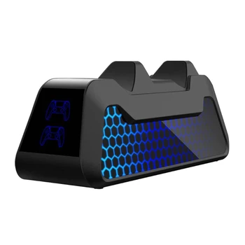PS5 Radič Nabíjačku LED Indikátor Nabíjania Dock Stanica pre PS5 Radič