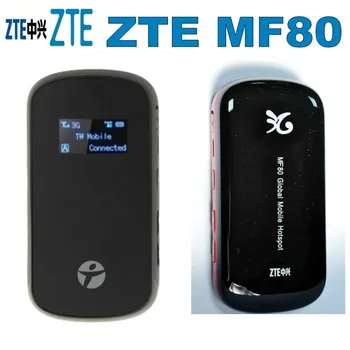 Odomknutý ZTE MF80 10 3g prenosných bezdrôtových wifi router so sim kartu s 3g anténa