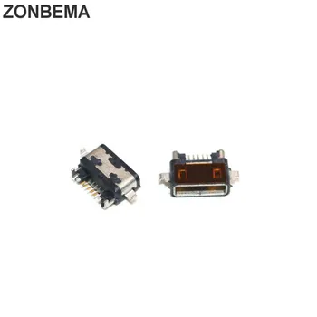 ZONBEMA 50pcs/veľa Pôvodný Nový USB nabíjací konektor nabíjania dock port pre Sony Xperia X12 ST27i LT18i X16I MT11i LT15 LT18