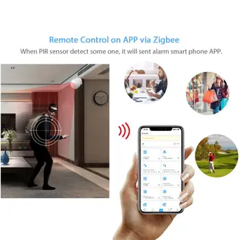 EWelink ZigBee Smart PIR Snímač Infračervený Senzor Ľudského Tela v Pohybe Infračervený Senzor Inteligentné Diaľkové Ovládanie Infračervené Alarm, Senzor