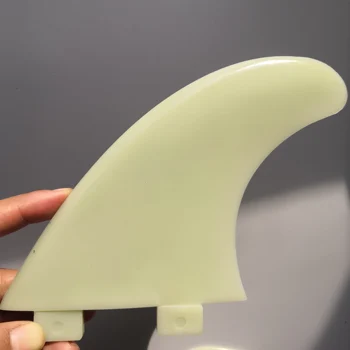 Jade farebné plastové FCS G5 surf plutvy M veľkosť laminát surfovať fin 3ks za set
