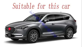 Pre Mazda CX-8 CX8 2018 2019 ABS Chrome Vedúci Svetlo Prepnúť Tlačidlo Ovládací Panel Kryt Rámu Orezania CX-5 CX5 2017 2018