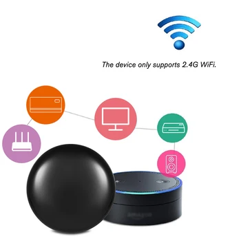 WiFi-IR Diaľkové IR Ovládanie Hub Wi-Fi pripojenie(2,4 Ghz)Aktivované Infračervené Smart Home Diaľkové ovládanie Pre klimatizácia, TV Tuya Smart APP