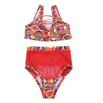 Ženy Čipky Obväz Nastavenie Push-up Vatovaný Oka Plávať oblek Kúpanie Plavky 2019 Nové Módne teplou Pláž Nosiť