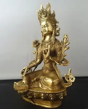 21 cm Budhizmus Medi Boh Godness Kwan-yin Sochu Budhu