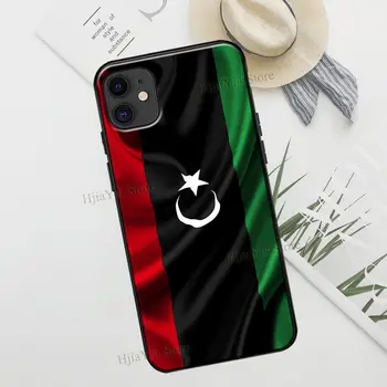 Líbya Vlajka TPU puzdro Pre iPhone 12 Pro Max mini X XR XS Max 6 7 8 Plus SE 2020 11 Pro Max Kryt