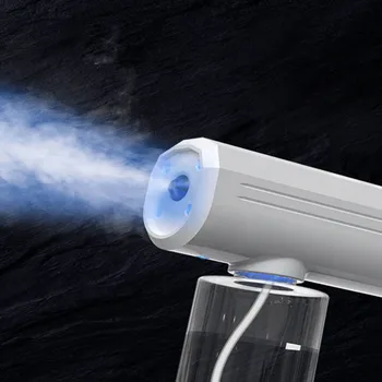 300 ml Modré Svetlo Nano Pary Atomizing Fogger Ručné Dezinfekcia Postrekovač Atomizing Nastaviteľné Fogger Parný Stroj Striekacie Pištole
