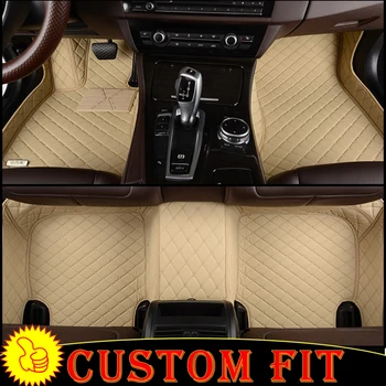 Custom fit auto podlahové rohože vložky pre Citroen C4 Aircross C4 Aircross 2012 2013 2016 autá podlahe koberec koberec batožinového priestoru rohože