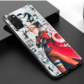Anime Naruto Silikónové Telefón puzdro Pre Samsung Galaxy S20 Ultra S20 FE S10 5G S8 S9 Plus S10e s rezacím zariadením S10 Lite Mäkké Pokrytie Coque