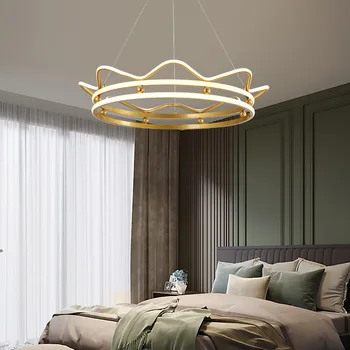 Nordic led krištáľový luster hanglamp nordic light lesk pendente obývacia izba svetlá zavesiť retro lampa obývacie