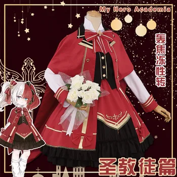Môj Hrdina Akademickej Obce Todoroki Shouto Svätého Náboženstva Cosplay Kostým Denne Muži Ženy Lolita Oblečenie Vianočné Šaty Anime Cosplay