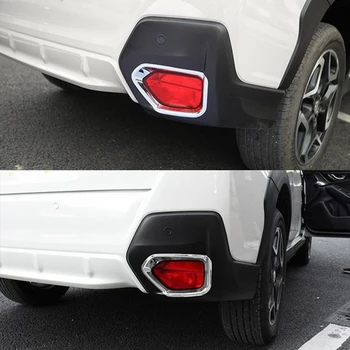 Pre Subaru XV Crosstrek 2017 2018 2019 Chrome Zadné Hmlové Svetlo Lampy Kryt Foglight Nárazníka Výbava Modelárskeho Príslušenstva