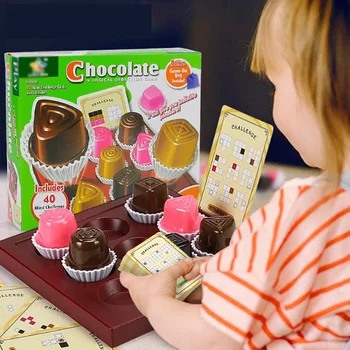 Deti Detský Baby Inteligencie Čokoláda Puzzle Hra Šach Rodič-Dieťa Interaktívna Tabuľa Hra Raného Vzdelávania Hračky