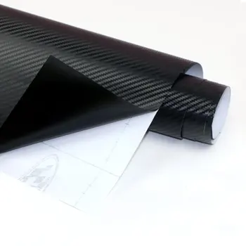 NewDIY 3D Carbon Fiber Auto Auto Odtlačkový Vinyl Film Zábal Roll Lepidlo Auto Nálepka List