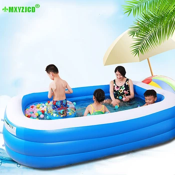 Letný detský Nafukovací Bazén Prenosné Vonkajšie Baby Plávanie Dodáva Veľké Veľkosti Námestie Nafukovacie Vaňou