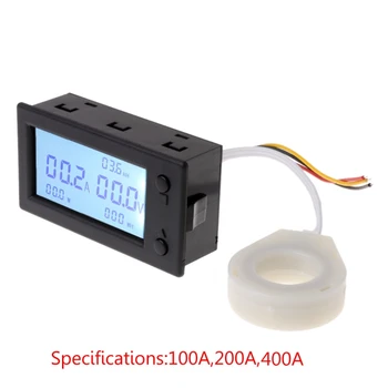 2020 Nové DC300V 100A 200A 400A Hala Účinok Coulometer Digitálny Voltmeter Ammeter Senzor