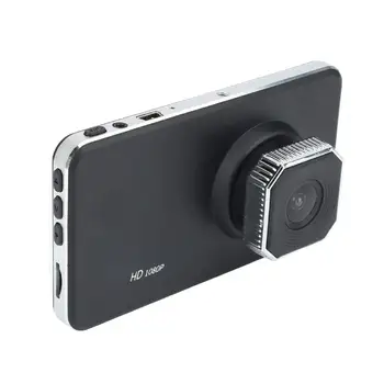 X400 4 Palcový 1080P Full HD Auto DVR Duálny Objektív Nočné Videnie Dash Cam Vozidla, prístrojová doska Jazdy Záznamník Registrator Univerzálny