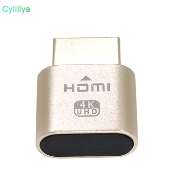 HDMI Virtuálne Zobrazenie Adaptér HDMI DDC HDMI EDID Figuríny Zapojte Bezhlavého Ghost Displej Emulátor Zámok doska 4K VGA DVI 5 ks/veľa