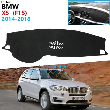 Panel Kryt, Ochranná Podložka pre BMW X5 F15 2016 2017 2018 Auto Príslušenstvo Prístrojovej Doske Slnečník Anti-UV Koberec X5M