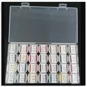 28 Sloty Diamond Výšivky Box Diamond Maľovanie Príslušenstvo Prípade Multifunkčné Transparentné Skladovacie Škatule Prípade Nástroje