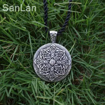SanLan Značky 12pcs keltské mandala náhrdelník muži/ženy minimalistický štýl viking inšpiráciu priateľstvo náhrdelníky