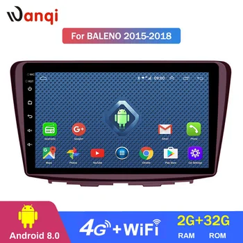 Wanqi Android 8.0 systém 4G lte 2.5 D obrazovke vodičov multimediálny prehrávač pre Suzuki Baleno-2018 auto, dvd, Rádio, Video din