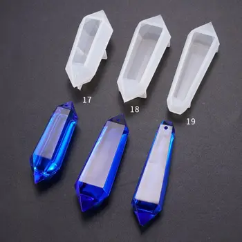 Mäkké Crystal UV Epoxidové Plesne DIY Prívesok Plesní, Šperky, Nástroje Prívesok Dekorácie Šperkov