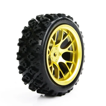 1/10 racing off-road, rally pneumatík 12 mm šesťhranný gumovým lemom, vhodné pre RC 1:10 vozidla auto truck hračka diely príslušenstvo