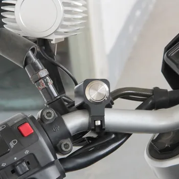 22 mm Cafe Racer Motocykel ATV Svetlo LED Spínač Reset/Prepínač Blokovania